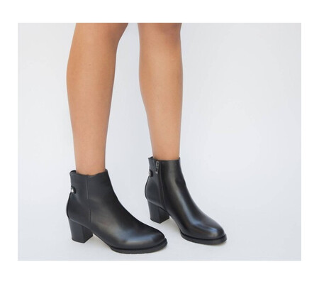 Botine Valesa Negre