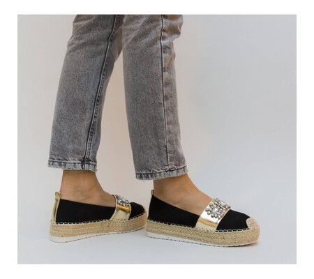 Espadrile Cute Negre