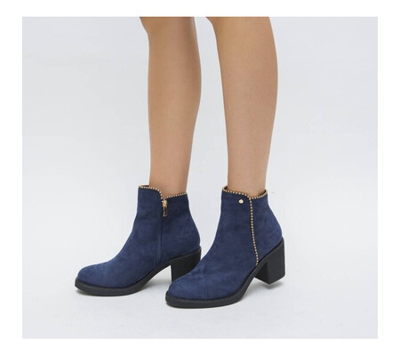 Botine Motiv Bleumarin