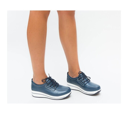 Pantofi Casual Ronto Bleumarin 2