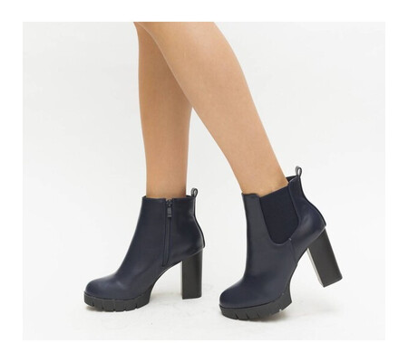 Botine Glory Bleumarin