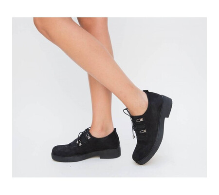 Pantofi Casual Bamos Negri