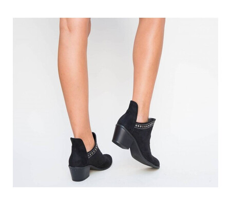 Botine Lotus Negre