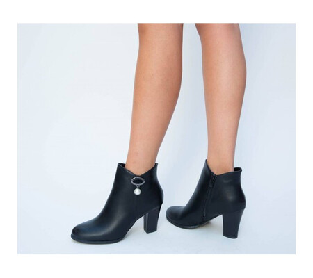 Botine Aluz Negre