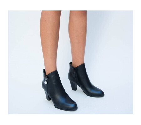 Botine Aluz Negre