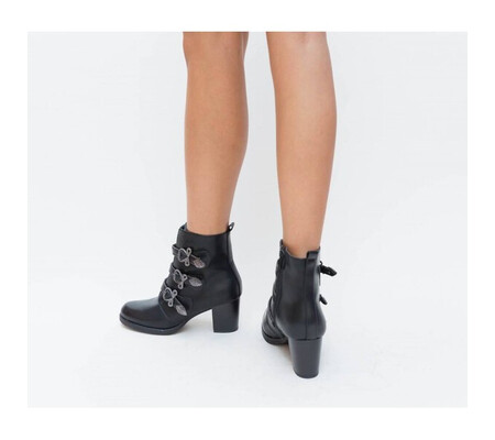 Botine Cuda Negre