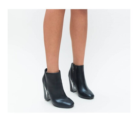 Botine Fily Negre