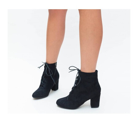 Botine Lania Negre