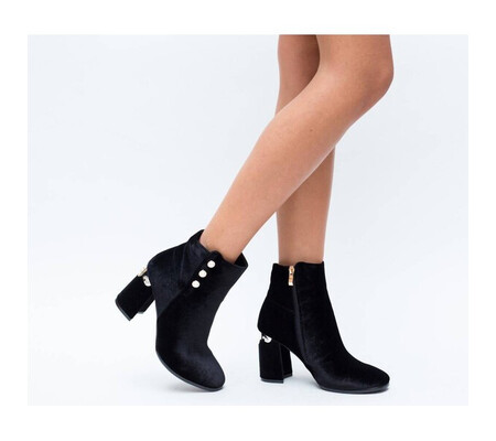 Botine Biansy Negre