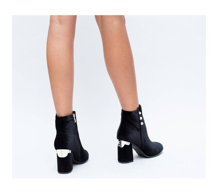 Botine Biansy Negre