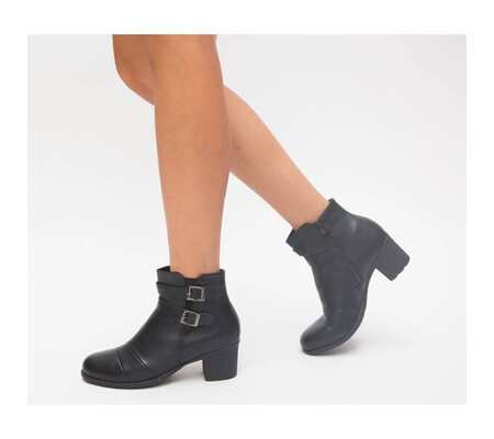 Botine Human Negre