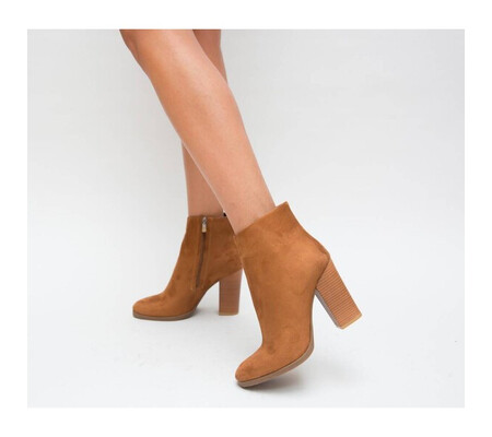 Botine Jaine Camel