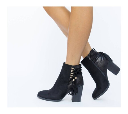 Botine Mum Negre