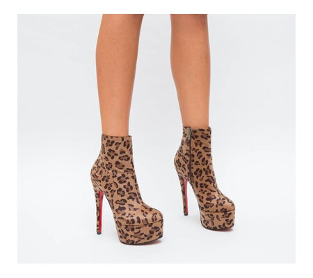 Botine Marley Leopard