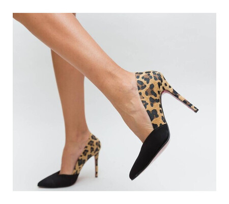 Pantofi Lorys Leopard