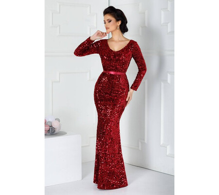 Rochie Sparkle Bordo