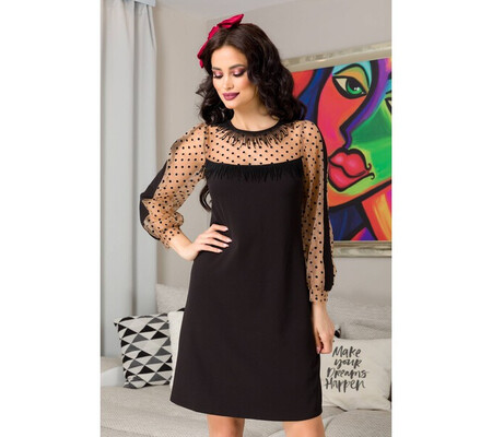 Rochie Moze Giselle Neagra