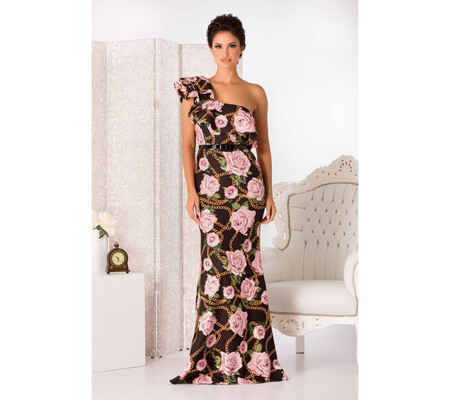 Rochie Rossa Floral