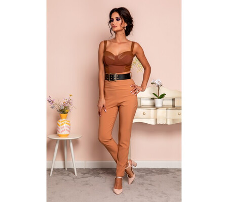 Pantaloni Marvis Caramel