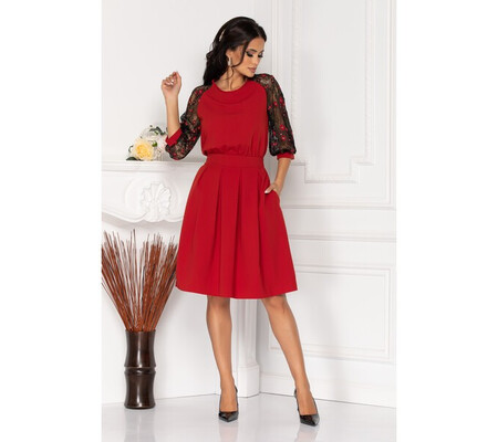 Rochie Evans Bordo