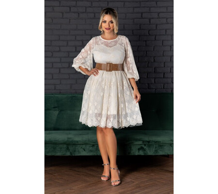 Rochie Pamela Ivory