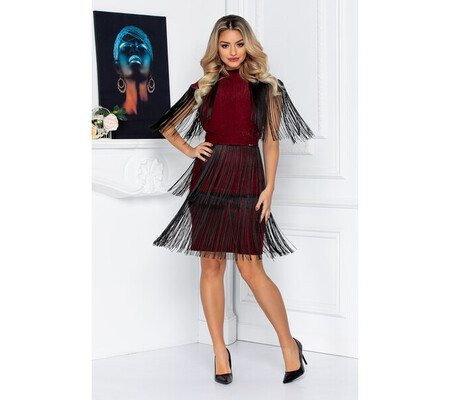 Rochie Party Bordo