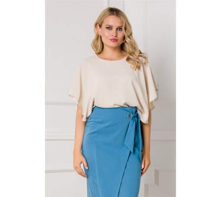 Bluza Tory ivory vaporoasa