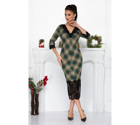 Rochie Danielle Verde