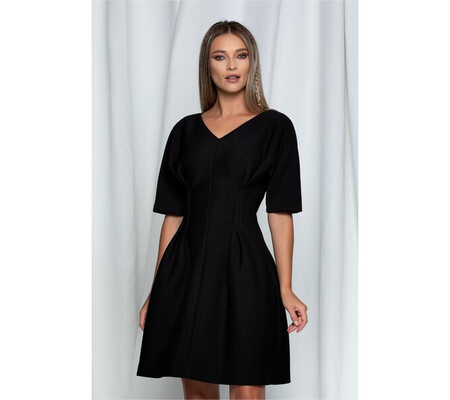 Rochie Milla neagra cu pense