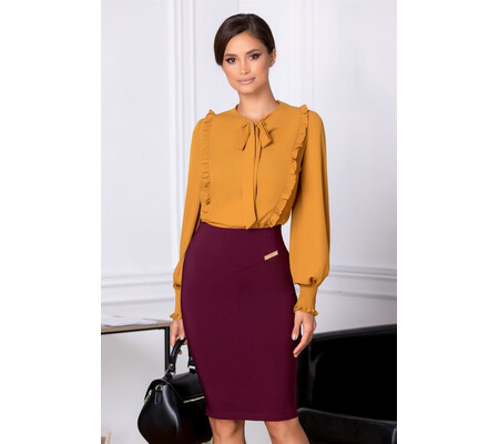 Fusta LaDonna Misty office bordo