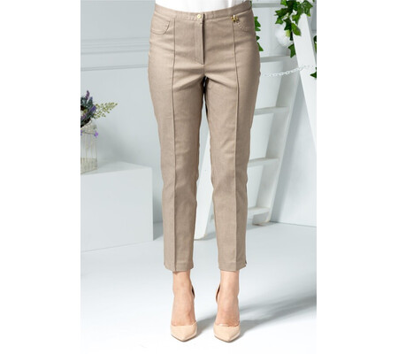 Pantalon Maia office bej