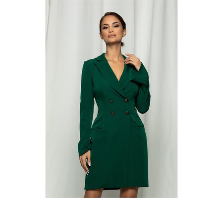 Rochie Moze verde tip sacou