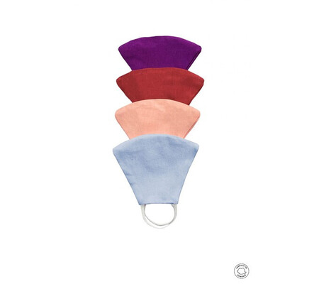 Set 5 masti din bumbac pentru copii multicolore