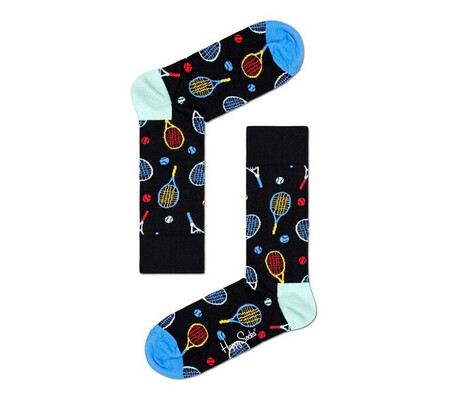 Sosete colorate cu model tenis Happy Socks STEN01-9300