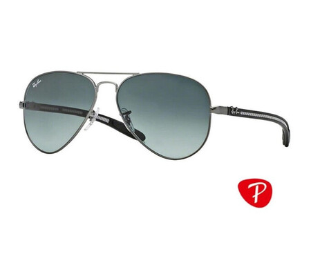 Ochelari de soare barbati Ray-Ban RB8307 029/71 AVIATOR TM CARBON FIBRE