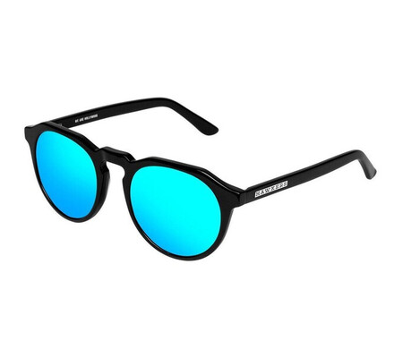 Ochelari de soare unisex Hawkers W18TR01 Diamond Black Clear Blue Warwick