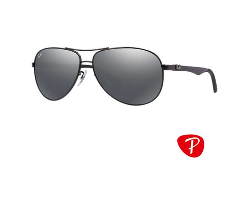 Ochelari de soare unisex Carbon Fibre Ray-Ban RB8313 002/K7