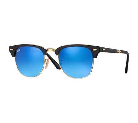 Ochelari de soare unisex Clubmaster Folding Ray-Ban RB2176 901S7Q