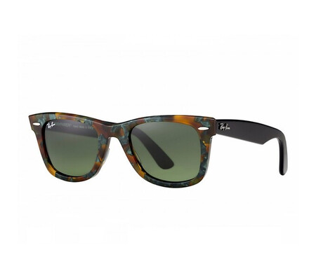 Ochelari de soare unisex Wayfarer Fleck Ray-Ban RB2140 11594E