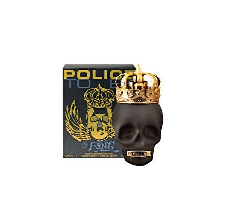 Apa de toaleta Police To Be King, 125 ml, pentru barbati