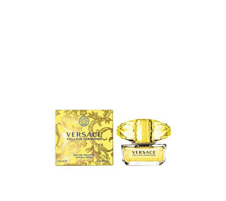 Apa de toaleta Versace Yellow Diamond, 50 ml, pentru femei