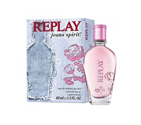 Apa de toaleta Replay Jeans Spirit, 40 ml, pentru femei