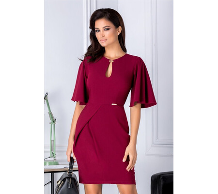 Rochie Flavia conica bordo eleganta